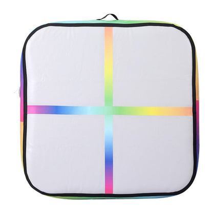Everfit Sports & Fitness > Exercise, Gym & Fitness > Gymnastics Everfit 1m Air Track Mat Inflatable Gymnastics Tumbling Mat Colourful