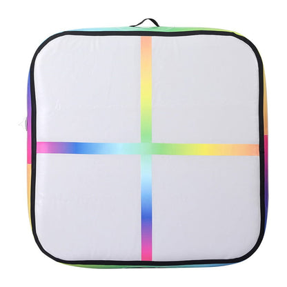 Everfit Sports & Fitness > Exercise, Gym & Fitness > Gymnastics Everfit 1m Air Track Mat Inflatable Gymnastics Tumbling Mat W/ Pump Colourful