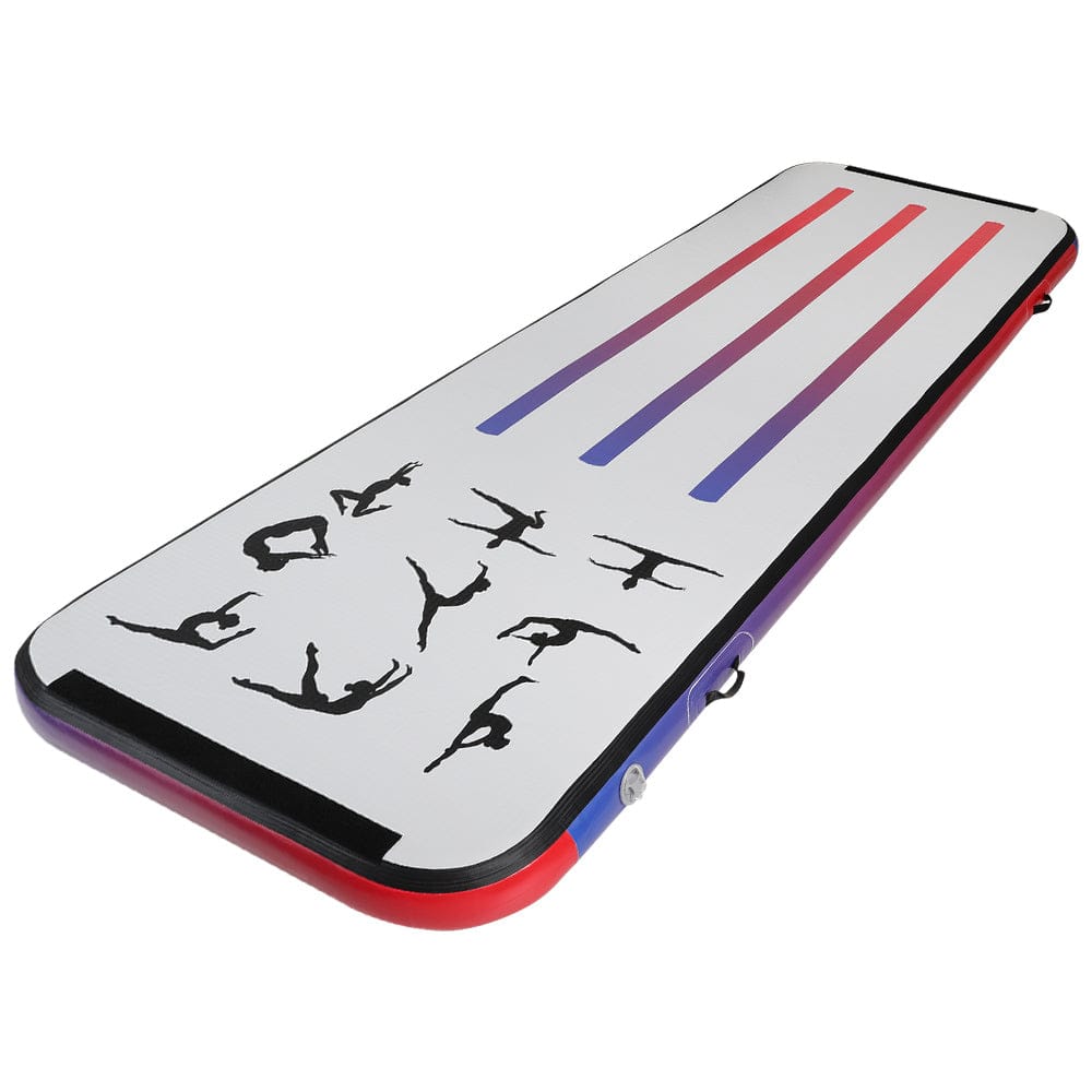 Everfit Sports & Fitness > Exercise, Gym & Fitness > Gymnastics Everfit 3M Air Track Gymnastics Tumbling Mat Exercise Cheerleading Unique Style