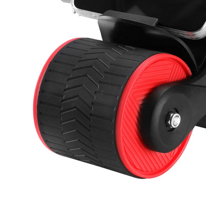 Everfit Sports & Fitness > Exercise, Gym & Fitness > Gymnastics Everfit Ab Roller Automatic Rebound Abdominal Wheel with Knee Pad Home Gym Sport