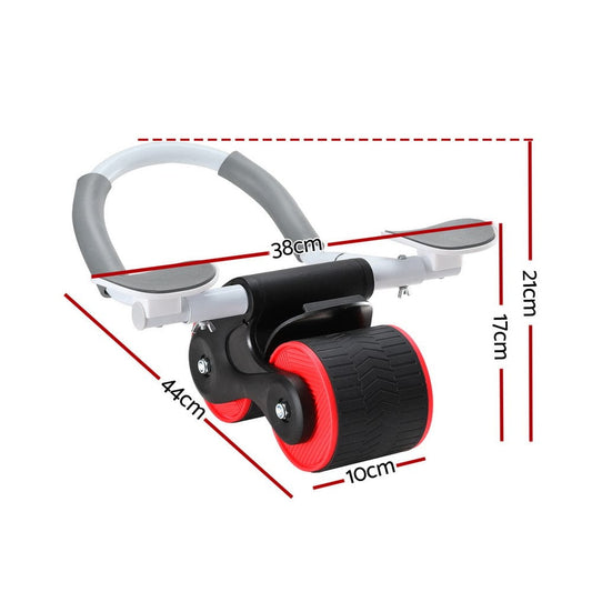 Everfit Sports & Fitness > Exercise, Gym & Fitness > Gymnastics Everfit Ab Roller Automatic Rebound Abdominal Wheel with Knee Pad Home Gym Sport