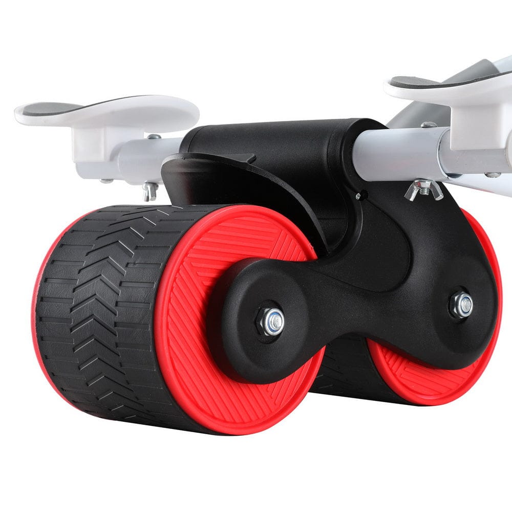 Everfit Sports & Fitness > Exercise, Gym & Fitness > Gymnastics Everfit Ab Roller Automatic Rebound Abdominal Wheel with Knee Pad Home Gym Sport