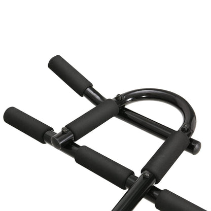 Everfit Sports & Fitness > Exercise, Gym & Fitness > Gymnastics Everfit Pull Up Bar 104CM Doorway Chin Up Horizontal Bar Gym