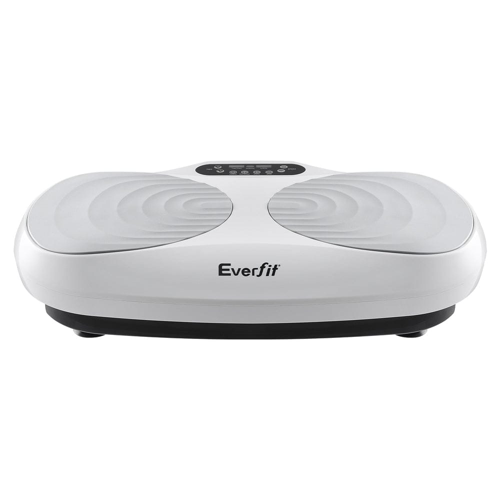 Everfit Sports & Fitness > Exercise, Gym & Fitness > Vibration Exercise Machines Everfit Vibration Machine Vertical Rhythm Platform Resistance Rope Home Workout