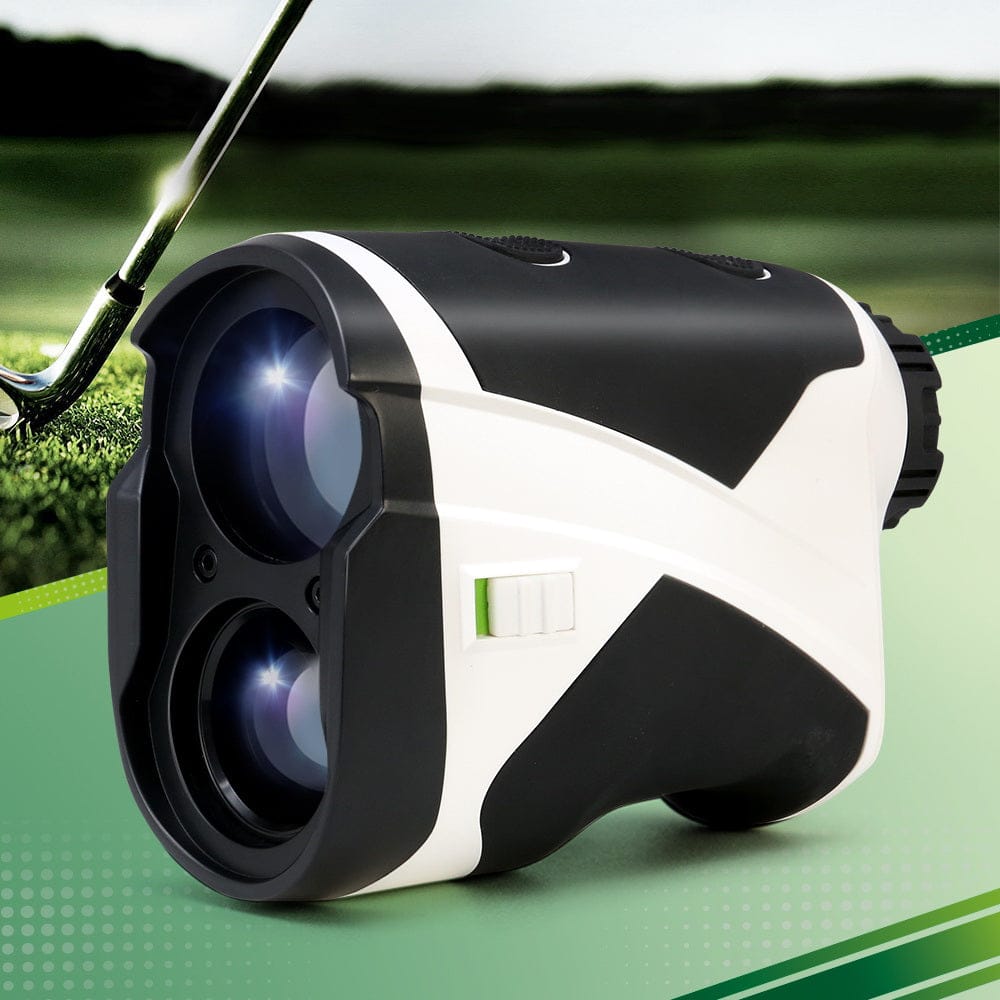 Everfit Sports & Fitness > Golf > Golf Accessories Everfit 700M Golf Rangefinder Slope On/Off Vibration Alert Black