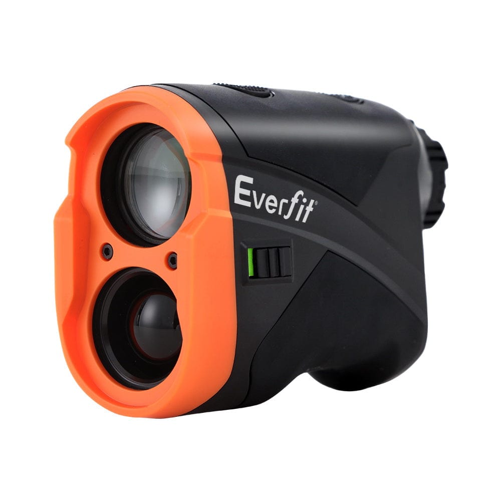 Everfit Sports & Fitness > Golf > Golf Accessories Everfit 700M Golf Rangefinder Slope On/Off Vibration Alert Orange
