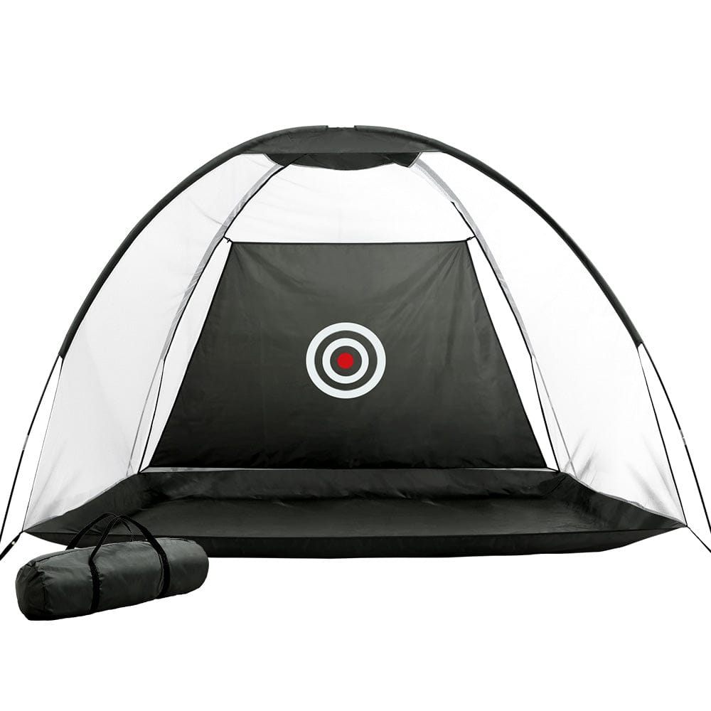 Everfit Sports & Fitness > Golf > Golf Training Aids Everfit 3M Golf Practice Net Portable Training Aid Driving Target Tent Black