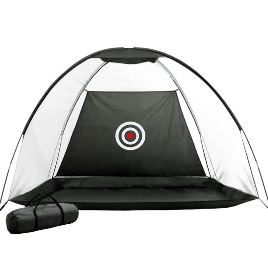 Everfit Sports & Fitness > Golf > Golf Training Aids Everfit 3M Golf Practice Net Portable Training Aid Driving Target Tent Black