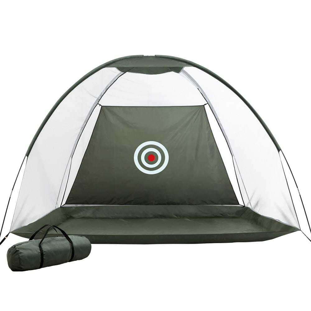 Everfit Sports & Fitness > Golf > Golf Training Aids Everfit 3M Golf Practice Net Portable Training Aid Driving Target Tent Green