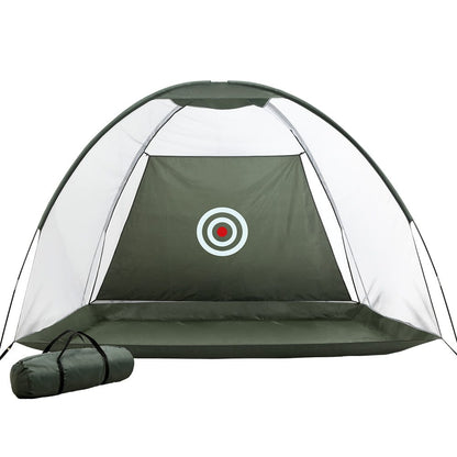 Everfit Sports & Fitness > Golf > Golf Training Aids Everfit 3M Golf Practice Net Portable Training Aid Driving Target Tent Green