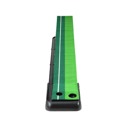 Everfit Sports & Fitness > Golf > Golf Training Aids Everfit 3M Golf Putting Practice Mat Auto Return Putter Indoor Outdoor Training