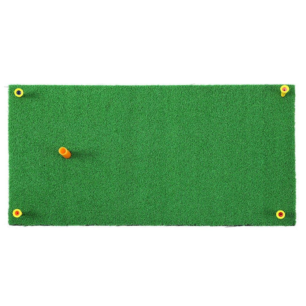 Everfit Sports & Fitness > Golf > Golf Training Aids Everfit Golf Hitting Mat Portable Driving Range Practice Training Aid 60x30cm