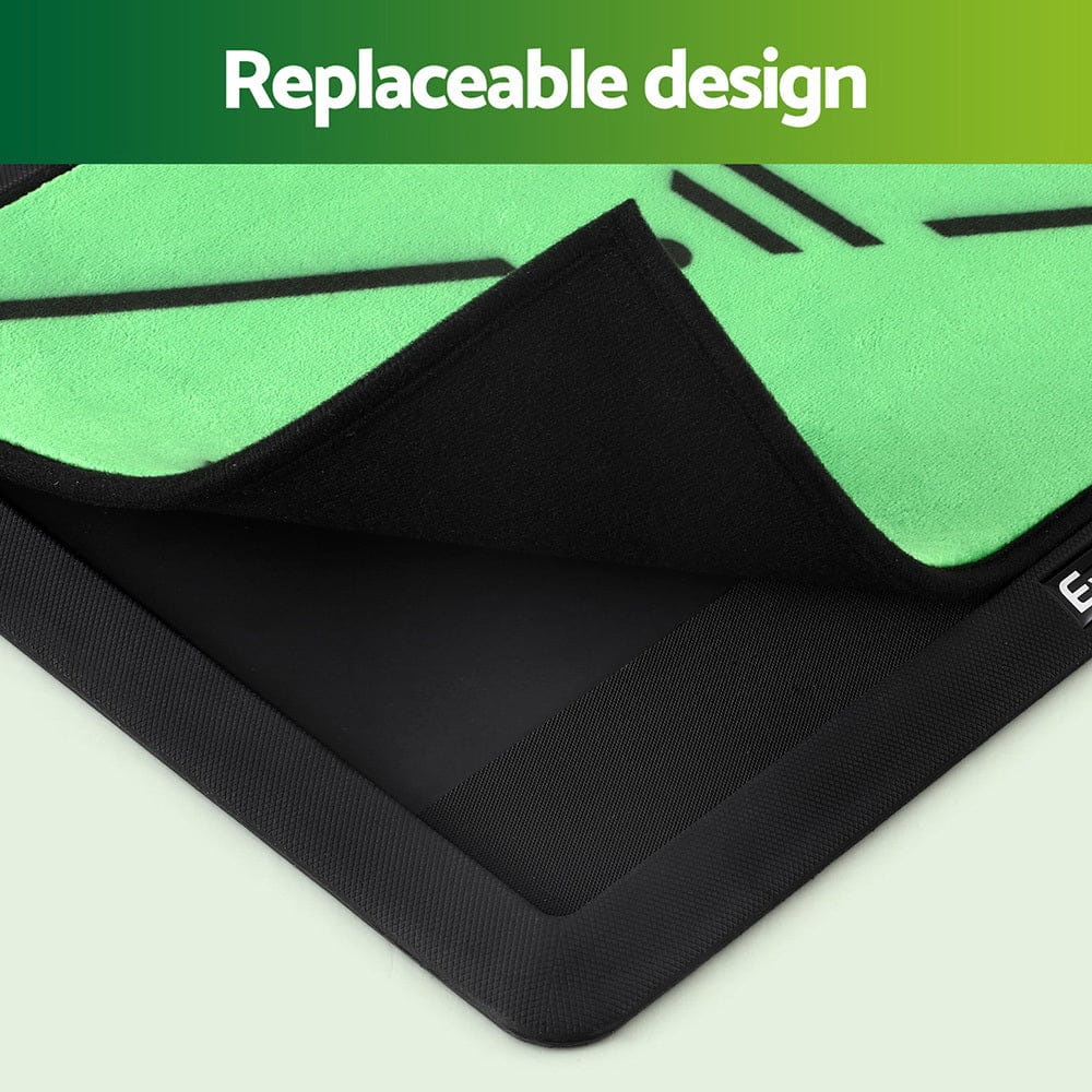 Everfit Sports & Fitness > Golf > Golf Training Aids Everfit Golf Hitting Mat Training Swing Path Feedback Detection Batting 44x33cm