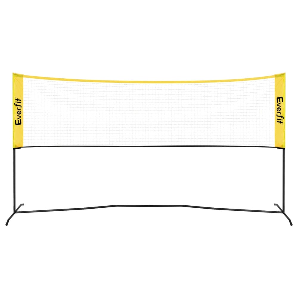 Everfit Sports & Fitness > Racquet Sports > Pickleball Everfit 10ft Portable Pickle Ball Net Adjustable Multi-Sport for Badminton Tennis Pickleball Volleyball