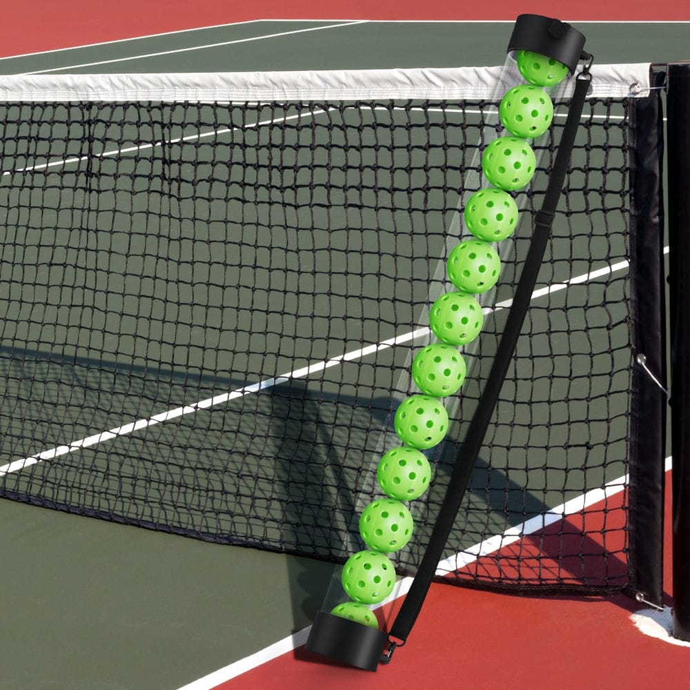 Everfit Sports & Fitness > Racquet Sports > Pickleball Everfit 12PC Pickleball Collector Set Multi-Ball Retriever Portable Storage Adjustable Strap