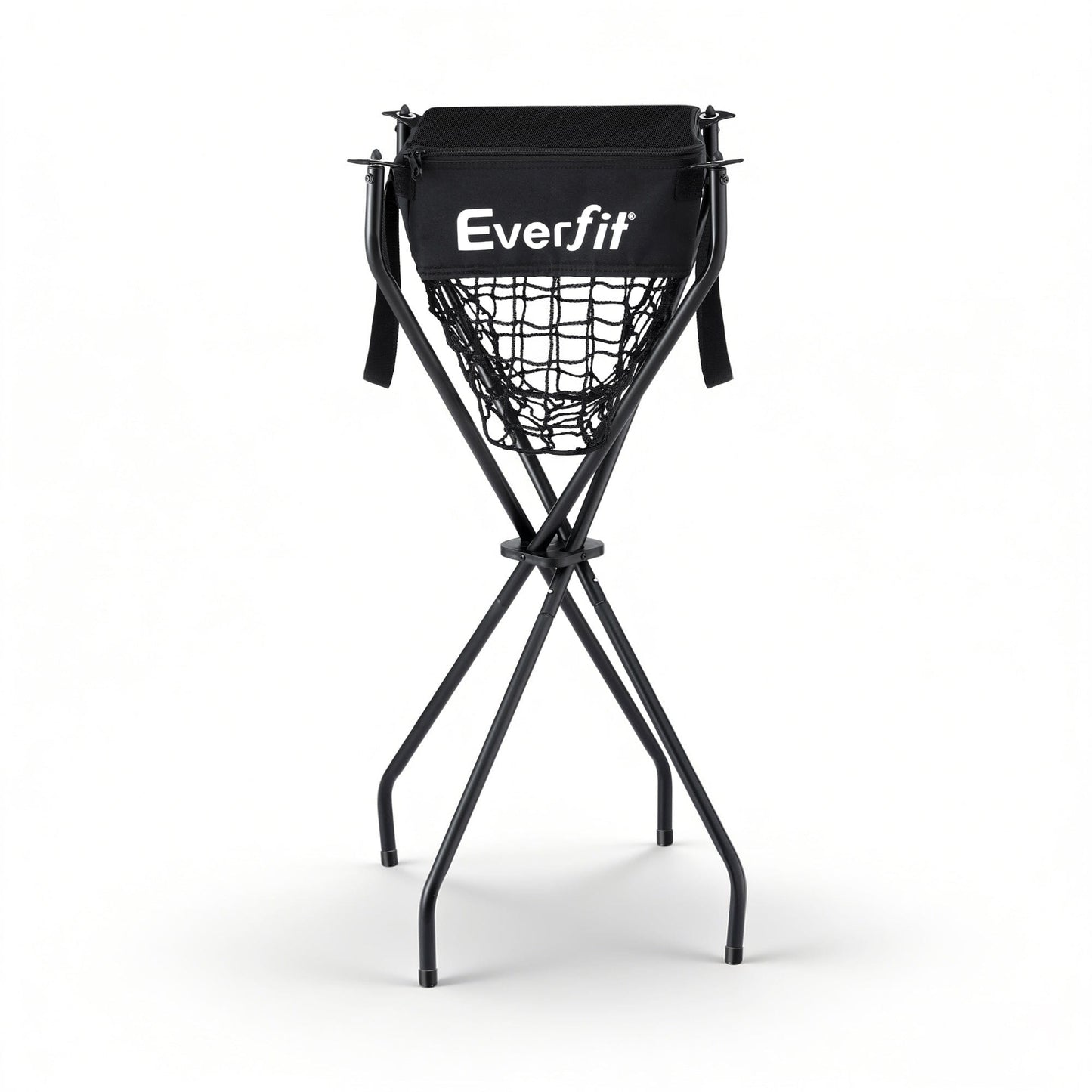 Everfit Sports & Fitness > Racquet Sports > Pickleball Everfit Portable Ball Cart Foldable Pickleball Tennis Baseball Softball