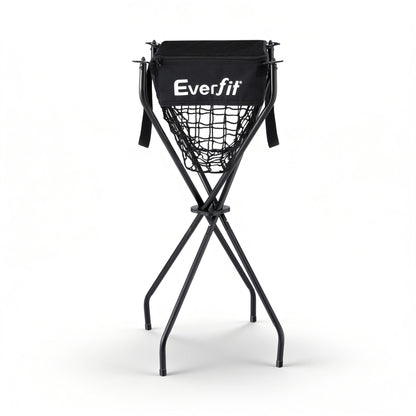 Everfit Sports & Fitness > Racquet Sports > Pickleball Everfit Portable Ball Cart Foldable Pickleball Tennis Baseball Softball