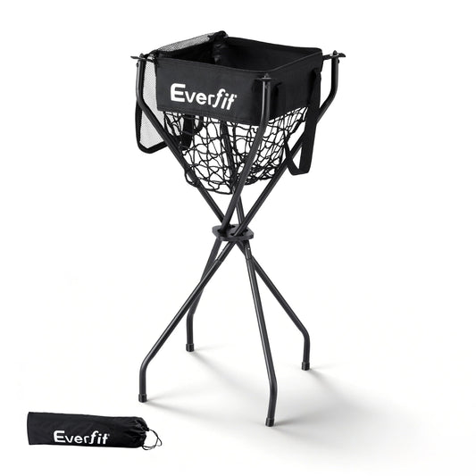 Everfit Sports & Fitness > Racquet Sports > Pickleball Everfit Portable Ball Cart Foldable Pickleball Tennis Baseball Softball