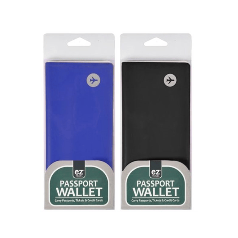 EZ 1Pc PVC ID Cards Passport Travel Document Tickets Wallet Holder Organiser