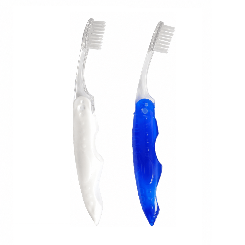 Ez Travel Toothbrush 4x Foldable Folding Toothbrush Travel Camping Hiking Portable Compact Mini
