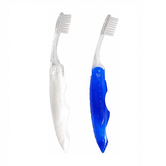 Ez Travel Toothbrush 4x Foldable Folding Toothbrush Travel Camping Hiking Portable Compact Mini