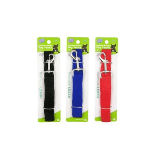 Fuzzy Friends Leash 1.5M Long Dog Pet Puppy Training Obedience Recall Lead Leash Walk Black