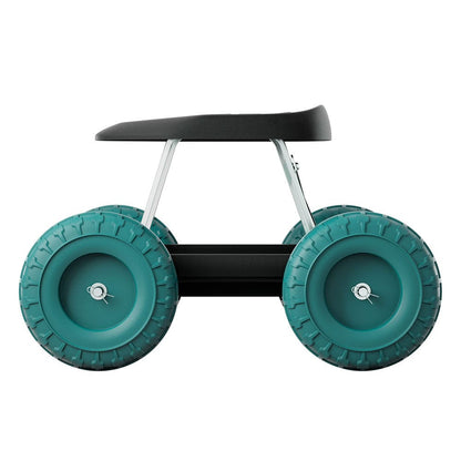Gardeon Baby & Kids > Kid's Furniture > Kid's Tables, Chairs & Seats Gardeon Garden Cart Rolling Stool with Wheels Gardening Helper Seat Farm Yard