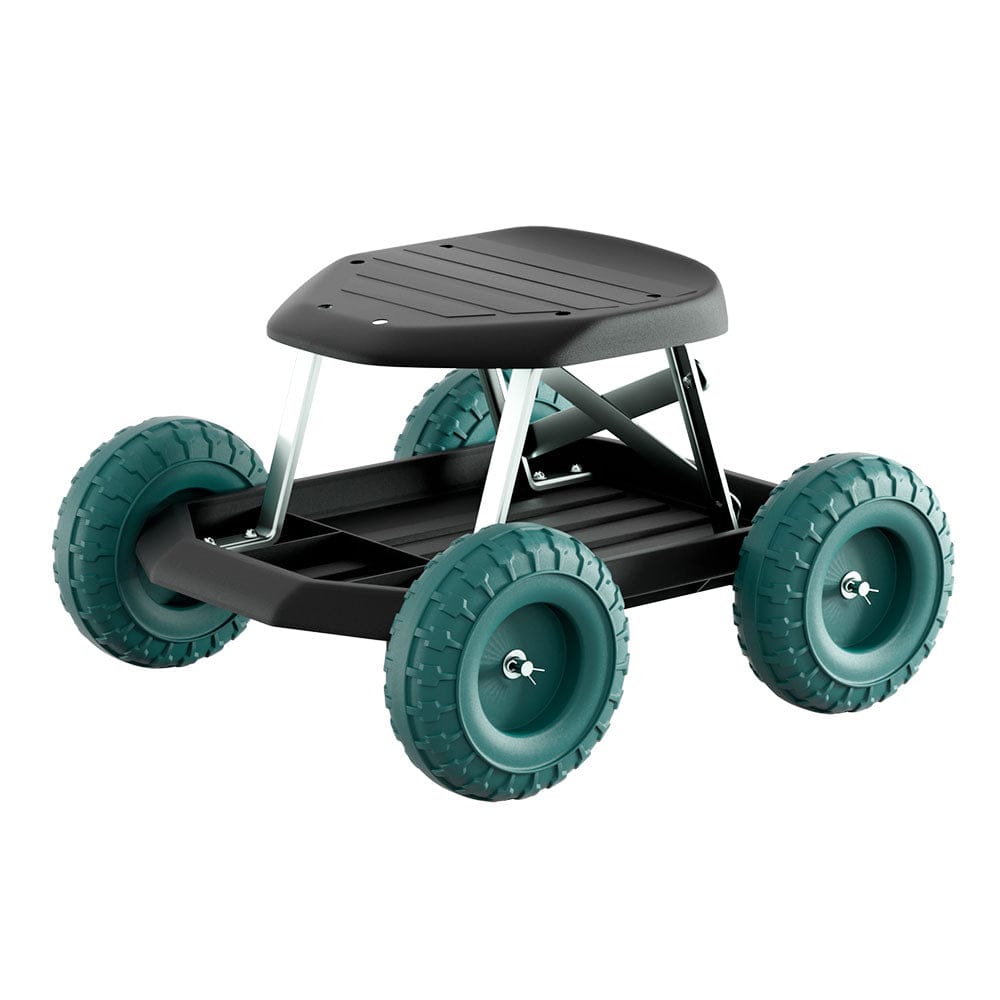 Gardeon Baby & Kids > Kid's Furniture > Kid's Tables, Chairs & Seats Gardeon Garden Cart Rolling Stool with Wheels Gardening Helper Seat Farm Yard