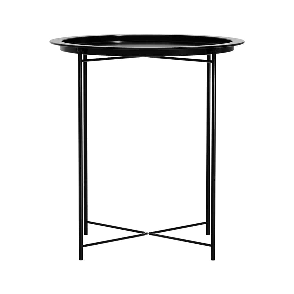 Gardeon Furniture > Outdoor > Outdoor Chairs Gardeon Coffee Side Table Steel Outdoor Furniture Indoor Desk Patio Garden
