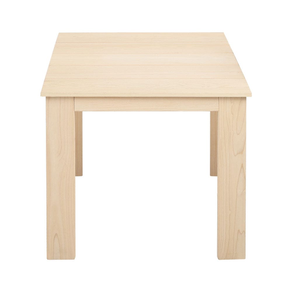 Gardeon Furniture > Outdoor > Outdoor Chairs Gardeon Coffee Side Table Wooden Desk Outdoor Furniture Camping Garden Natural