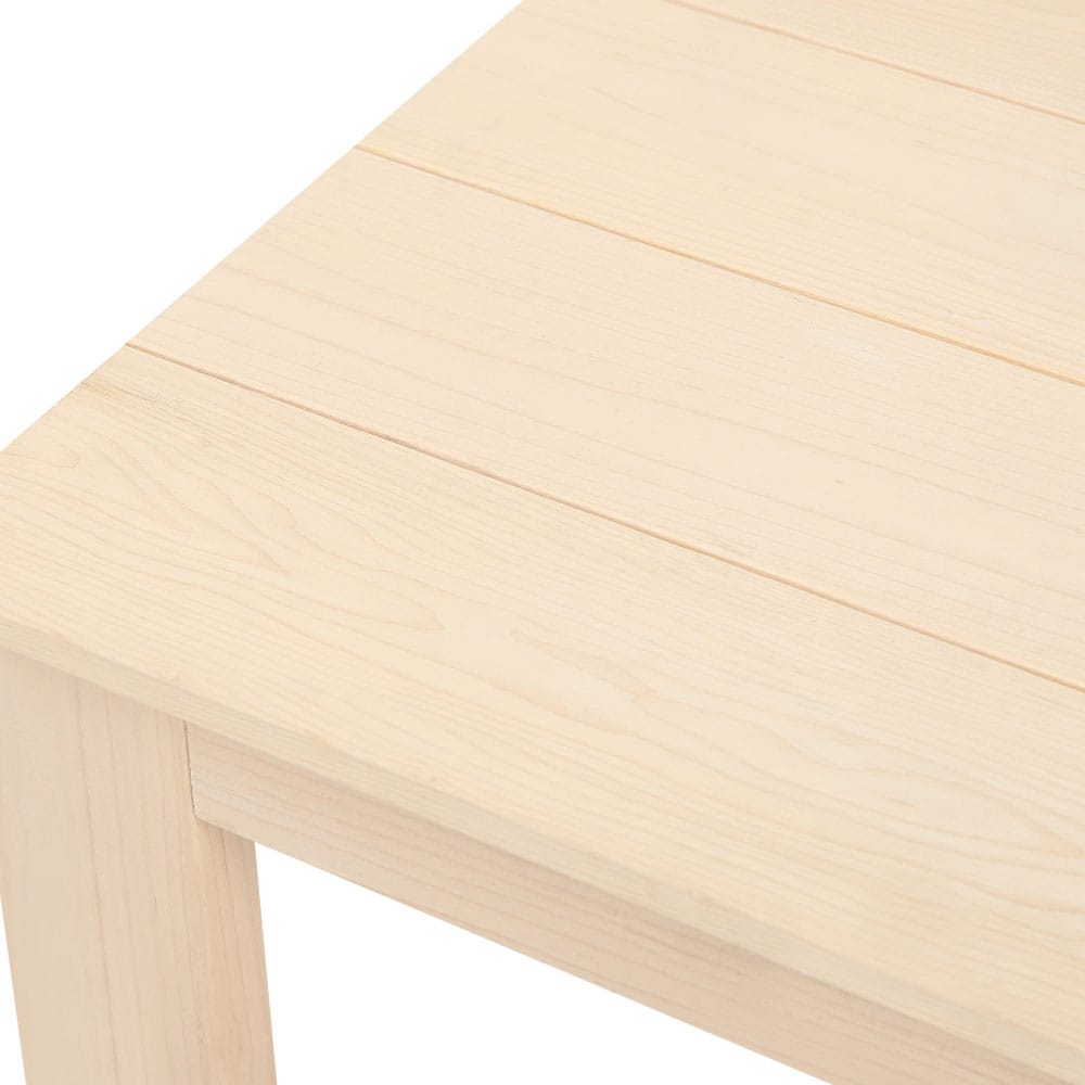 Gardeon Furniture > Outdoor > Outdoor Chairs Gardeon Coffee Side Table Wooden Desk Outdoor Furniture Camping Garden Natural