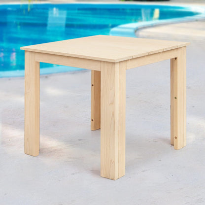 Gardeon Furniture > Outdoor > Outdoor Chairs Gardeon Coffee Side Table Wooden Desk Outdoor Furniture Camping Garden Natural