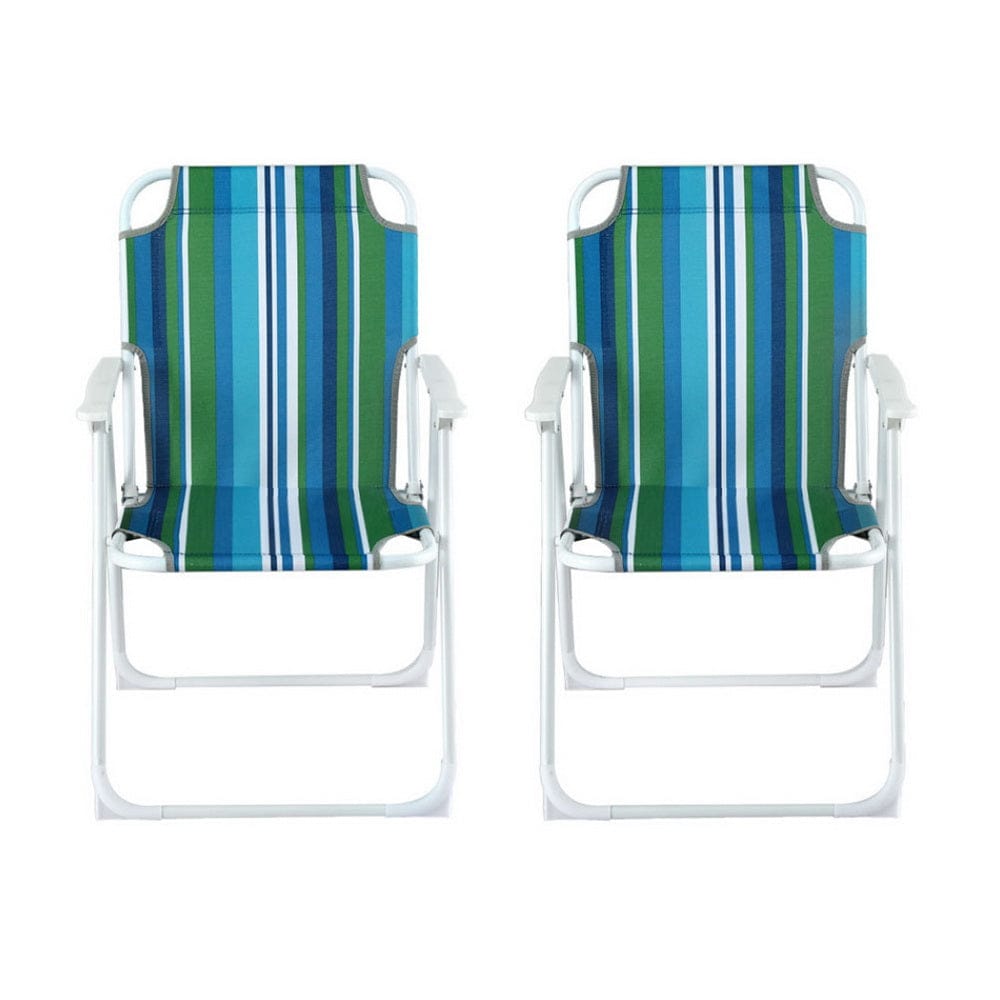 Gardeon Furniture > Outdoor > Outdoor Chairs Gardeon Outdoor Chairs Folding Camping Chair Steel Portable Patio Furniture