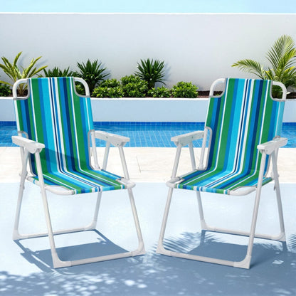 Gardeon Furniture > Outdoor > Outdoor Chairs Gardeon Outdoor Chairs Folding Camping Chair Steel Portable Patio Furniture