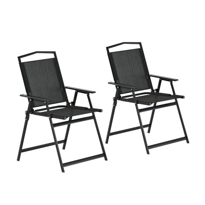 Gardeon Furniture > Outdoor > Outdoor Chairs Gardeon Outdoor Chairs Portable Folding Camping Chair Steel Patio Furniture