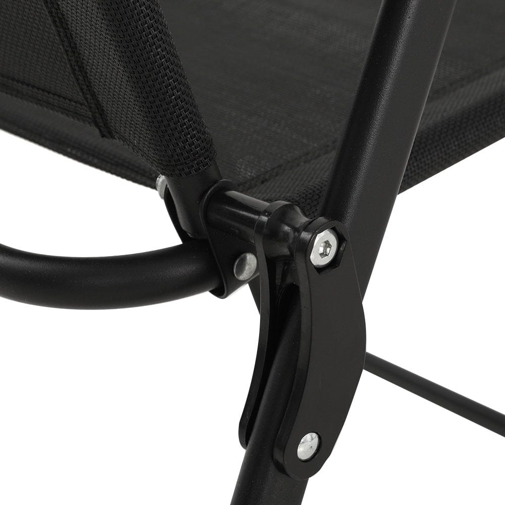 Gardeon Furniture > Outdoor > Outdoor Chairs Gardeon Outdoor Chairs Portable Folding Camping Chair Steel Patio Furniture