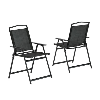 Gardeon Furniture > Outdoor > Outdoor Chairs Gardeon Outdoor Chairs Portable Folding Camping Chair Steel Patio Furniture