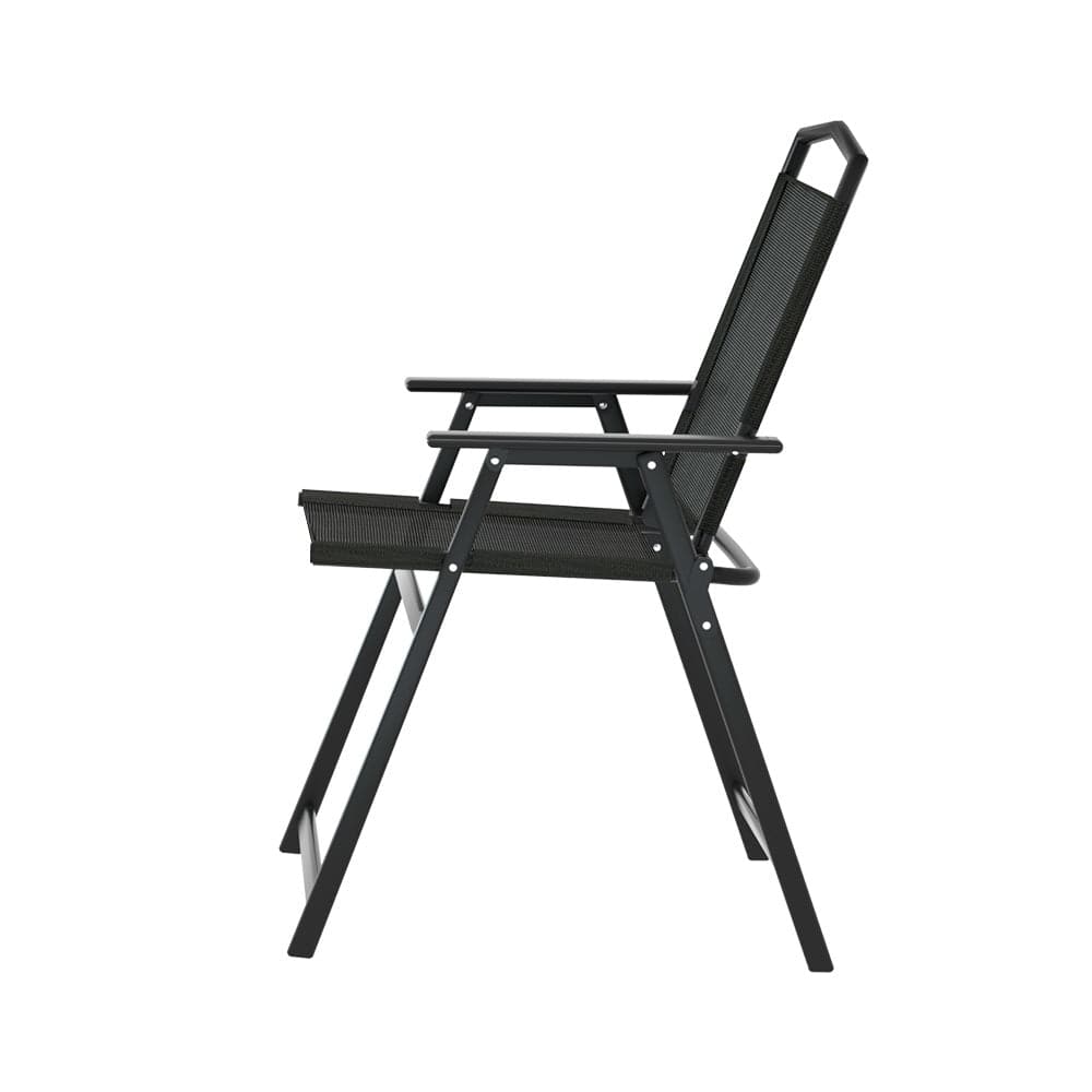 Gardeon Furniture > Outdoor > Outdoor Chairs Gardeon Outdoor Chairs Portable Folding Camping Chair Steel Patio Furniture