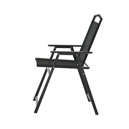 Gardeon Furniture > Outdoor > Outdoor Chairs Gardeon Outdoor Chairs Portable Folding Camping Chair Steel Patio Furniture
