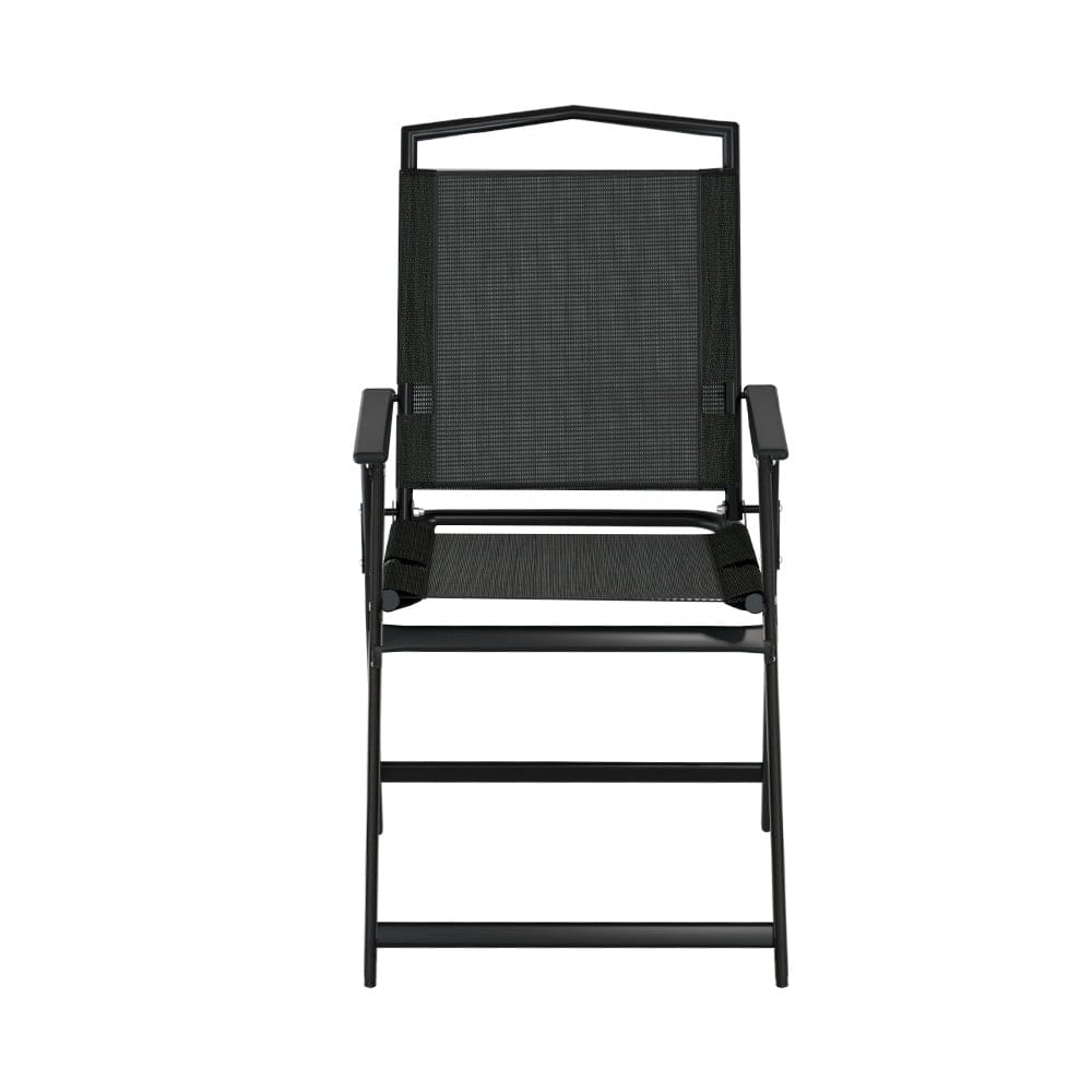 Gardeon Furniture > Outdoor > Outdoor Chairs Gardeon Outdoor Chairs Portable Folding Camping Chair Steel Patio Furniture