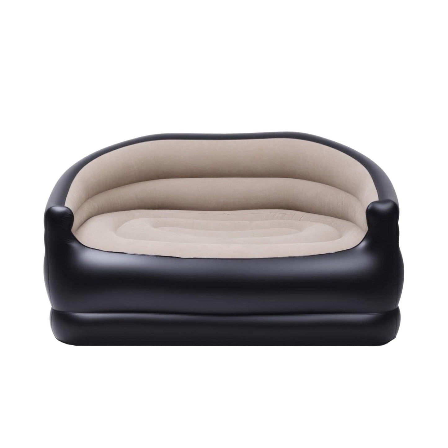Gardeon Furniture > Outdoor > Outdoor Sofas & Lounge Sets Gardeon Outdoor Air Sofa Inflatable Couch Two-Seater Lounge Chair with Pump Blow Up Couches for Camping