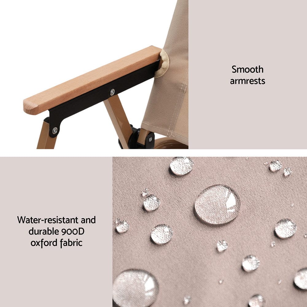 Gardeon Furniture > Outdoor > Outdoor Sofas & Lounge Sets Gardeon Outdoor Camping Chairs Portable Folding Beach Chair Patio Furniture