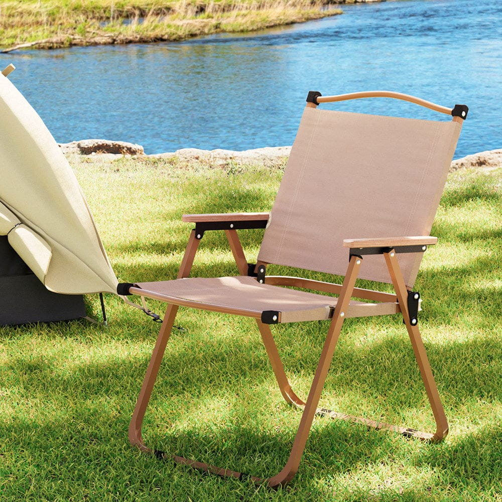 Gardeon Furniture > Outdoor > Outdoor Sofas & Lounge Sets Gardeon Outdoor Camping Chairs Portable Folding Beach Chair Patio Furniture