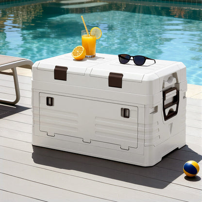 Gardeon Furniture > Outdoor > Outdoor Storage Boxes Gardeon 40L Outdoor Storage Box Foldable Camping Collapsible Bins Organizer