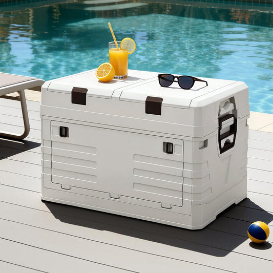 Gardeon Furniture > Outdoor > Outdoor Storage Boxes Gardeon 60L Outdoor Storage Box Foldable Camping Collapsible Bins Organizer