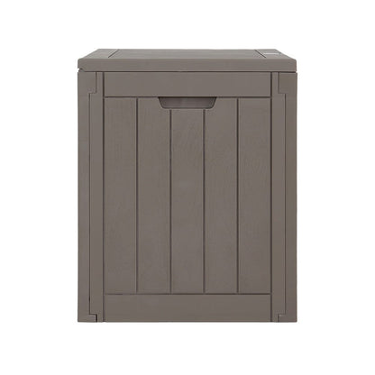 Gardeon Furniture > Outdoor > Outdoor Storage Boxes Gardeon Outdoor Storage Box 118L Container Lockable Garden Toy Tool Shed Grey