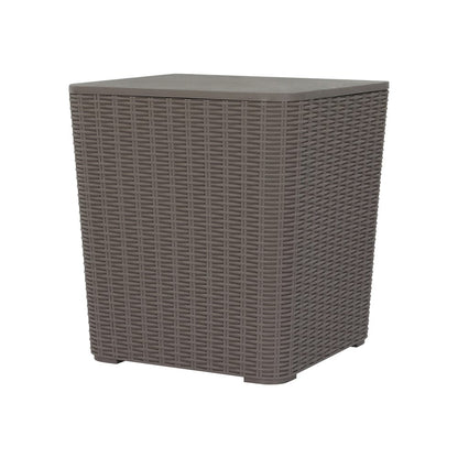 Gardeon Furniture > Outdoor > Outdoor Storage Boxes Gardeon Outdoor Storage Box 43L Container Side Table Garden Bench Tool Sheds