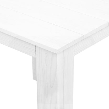 Gardeon Furniture > Outdoor > Outdoor Tables Gardeon Coffee Side Table Wooden Desk Outdoor Furniture Camping Garden White