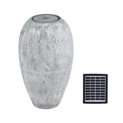 Gardeon Home & Garden > Fountains > Fountain & Ponds Accessories Gardeon Solar Fountain Water Feature Outdoor Fountain LED Lights Beige
