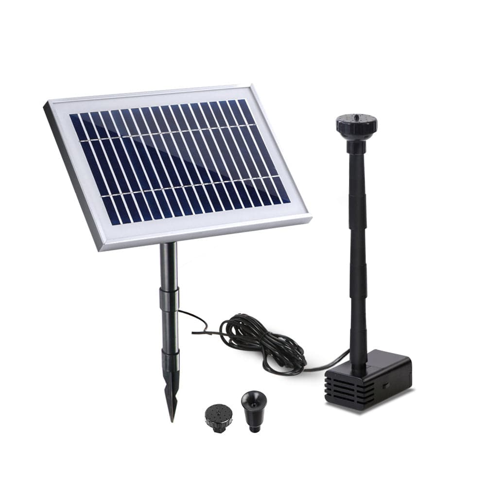 Gardeon Home & Garden > Fountains > Fountain & Ponds Accessories Gardeon Solar Pond Pump 4.6FT